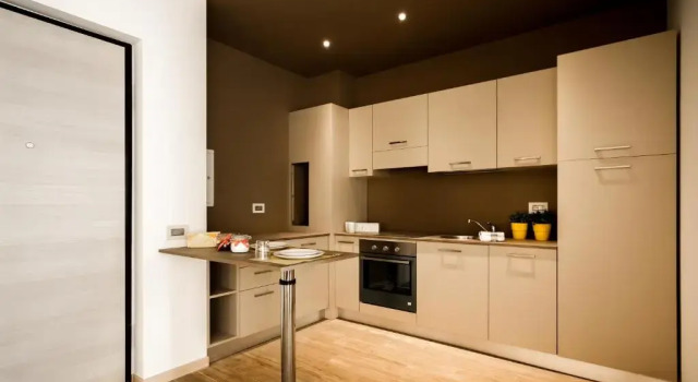 Студия с балконом Lake Home Holiday