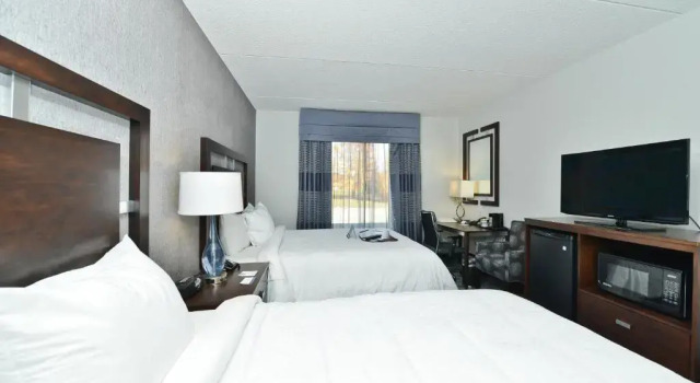 Четырёхместный люкс Hampton Inn & Suites Greensboro/Coliseum Area