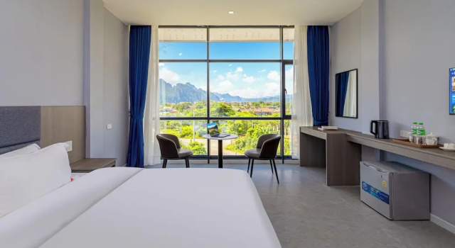 Двухместный номер Standard с видом на город Lisha Grand Hotel C Vangvieng