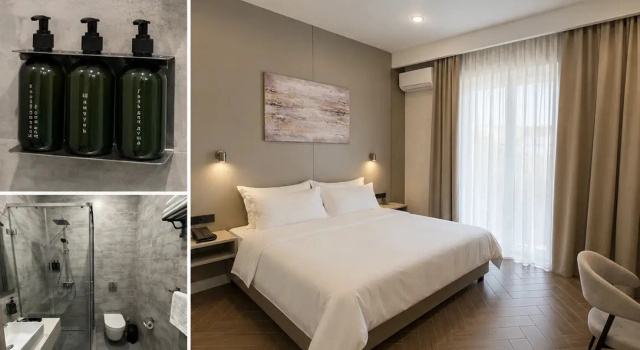 Delmont Hotel, Buchen Sie Hotel Hotels in Qostanay District mit Pool, Schwimmbad