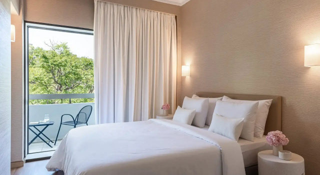 Апартаменты семейные Superior с видом на внутреннюю территорию Grecotel LUXME Dama Dama