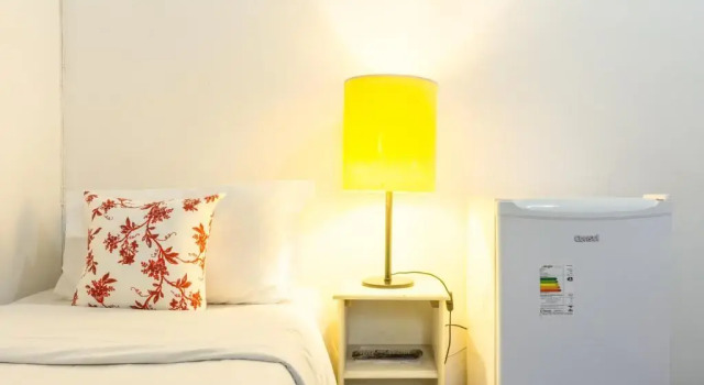 Четырёхместный номер Standard Pousada e Hostel São Paulo Econômica - Bairro Pinheiros, próximo Hospital das Clínicas e Incor, Oscar Freire, Av Paulista, Allianz, Vila Madalena e fácil acesso ao Ibirapuera e Morumbi
