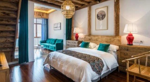 Четырёхместный люкс Mount Qingcheng Yunyin · Qingcheng Homestay