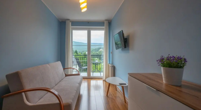 Семейные апартаменты c 1 комнатой с балконом и с видом на горы RentPlanet - Apartamenty Dworcowa