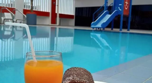 Кровать в общем номере Hotel Sentral Melaka @ City Centre