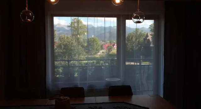 Апартаменты Apartament Góralska Ostoja prywatne wejście widok na Tatry