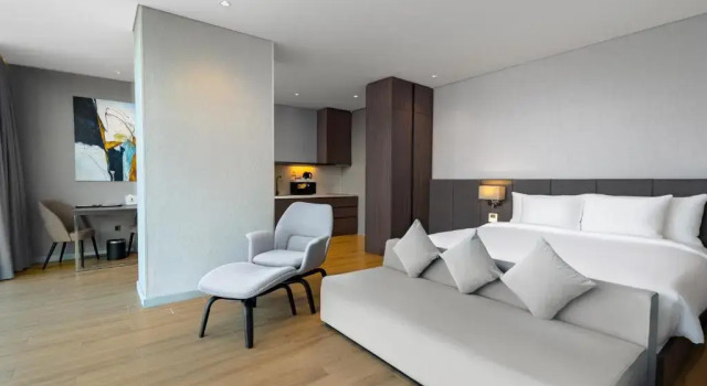 Номер Standard с видом на море Premier Pearl Hotel Vung Tau