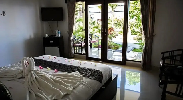 Номер Deluxe с видом на море Kelapa Lovina Beach Villa