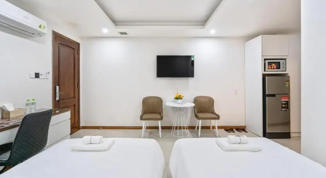 Двухместный номер Deluxe Цокольный этаж The Royal Hotel & Apartment - Phu My Hung