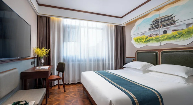 Двухместный номер Business с видом на город Nostalgia S Hotel (Beijing Xidan Financial Street Branch)