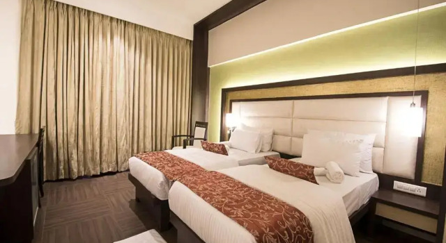 Двухместный номер Executive с красивым видом из окна Nakshatra Residency