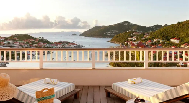 Люкс с видом на море Fouquets Saint-Barth