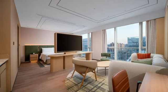 Номер Premium Hilton Garden Inn Beijing Feng Tai Xinxiang Building