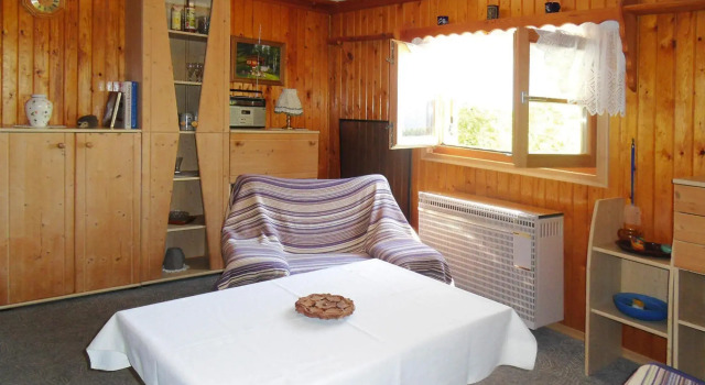 Blockhaus in Rinchnach mit Panoramablick, Varaa Lomakoti Hotellit Baijeri pysäköinnillä, Pysäköinti