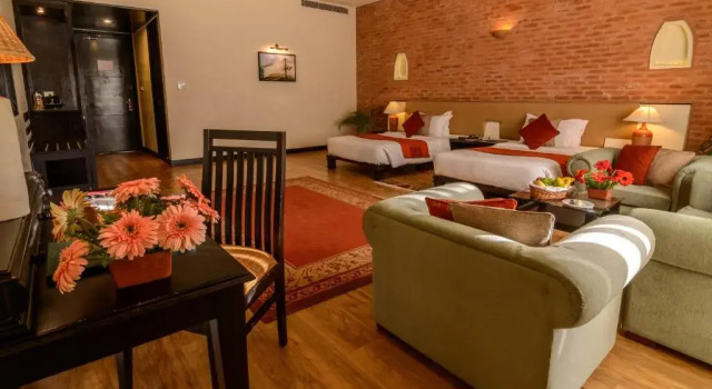 Двухместный клубный номер Standard Gokarna Forest Resort - Tranquil Haven in Kathmandu
