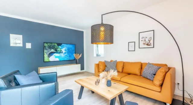 Апартаменты Strandvilla Meeresblick Wohnung 01