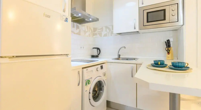 Апартаменты M Ama272 Acogedor Piso de 1 Dormitorio a Poco m