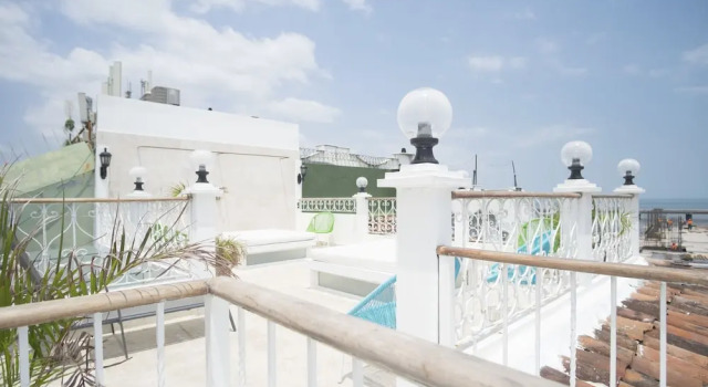 Casal Apartamento varanda e com vista para o mar Casa MarAlta