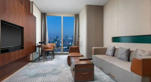 Люкс Deluxe Nanjing Golden Eagle International Hotel