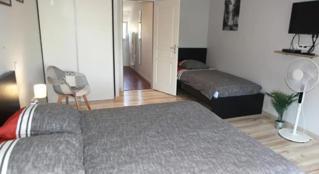 Трёхместный номер Standard Chambres d'hôtes "Au clocher"