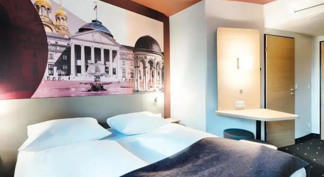 Двухместный номер B&B HOTEL Wiesbaden-Hbf