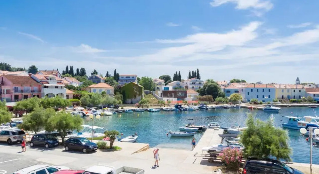 Двухместный номер Deluxe с видом на море Apartments by the sea Petrcane, Zadar - 6269