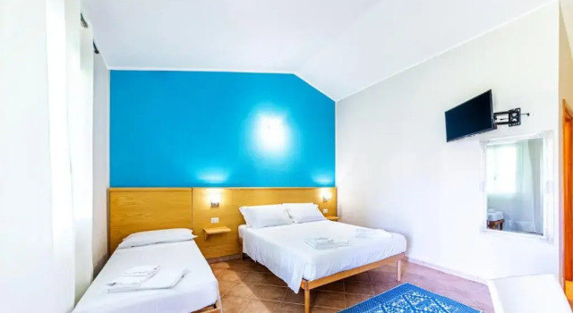 Трёхместный номер Standard с видом на сад Agriturismo Is Cortillaris