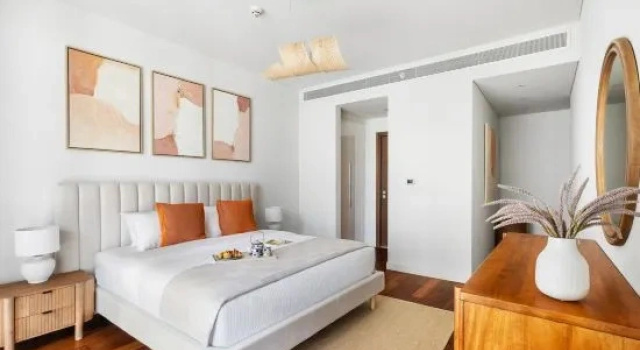 Люкс Deluxe Brand New 2BR + Study with Burj Khalifa View