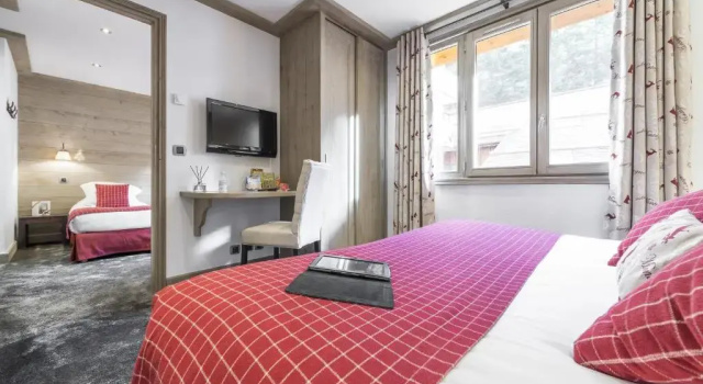 Четырёхместный номер Standard Hotel La Chaudanne