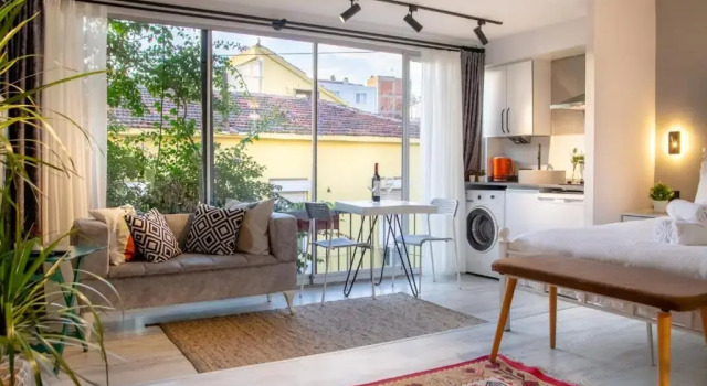 Invigorating Studio Flat Near Kordon In Alsancak, Rezervovat Hotel Alsancak Aegean Region
