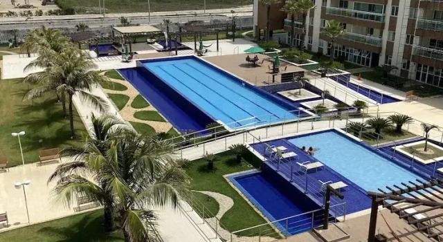 Семейные апартаменты с 2 комнатами с видом на океан VG Fun Beach Front Apartamentos