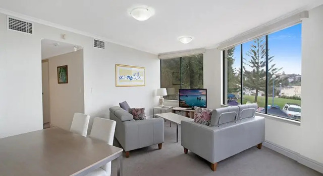 Апартаменты с 2 комнатами с видом на океан The Coogee View Beachfront Serviced Apartments