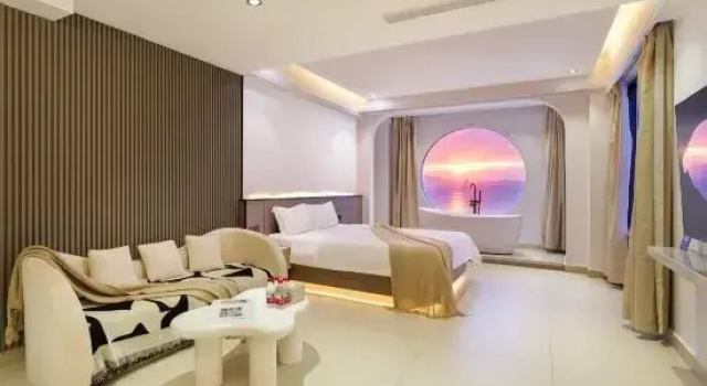 Семейный люкс с 2 комнатами с красивым видом из окна Lingshui Qianyu Qianxun Seaview Holiday B&B (Qingshuiwan Lighthouse Branch)