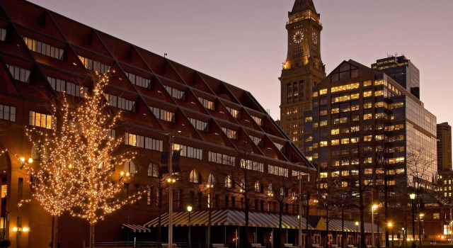 Номер Standard Boston Marriott Long Wharf