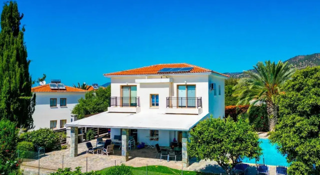 Вилла Villa Argaka Sunset Large Private Pool Walk to Beach Sea Views A C Wifi Eco-friendly - 2760