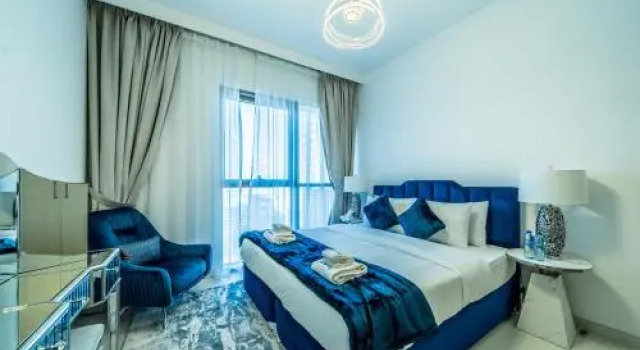 1BR Apartment in CREEKSIDE 18; Dubai Creek Harbour, Забронировать Апартаменты/квартира Отели Дубая с бассейном, Бассейн