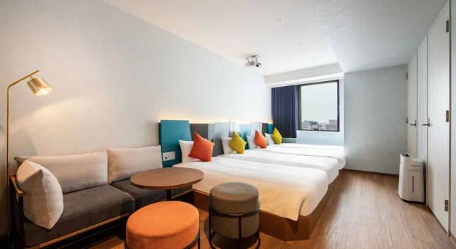 Четырёхместный номер Comfort karaksa hotel colors Tokyo Yaesu