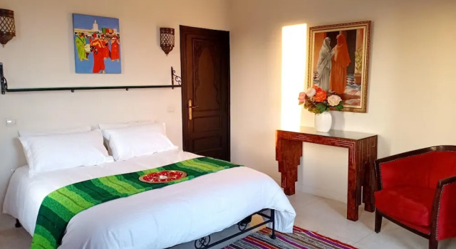 Villa With 6 Bedrooms in Marrakech, With Wonderful Mountain View, Priv, Book Villa 3-stjernede hoteller i Al Ouidane, 3*