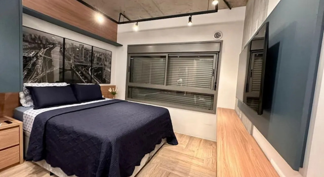 Apartamento Luxo próximo a Paulista, Забронировать Апартаменты/квартира Сан-Пауло штат Сан-Паулу, рядом с Культурный центр «Сан-Паулу»