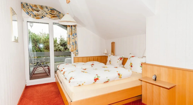 Двухместные апартаменты с балконом и с видом на сад Moderenes 2-zimmerappartement in Ruhiger Lage, Viele Freizeitangebote