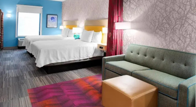 Четырёхместный люкс Home2 Suites By Hilton Lake Charles