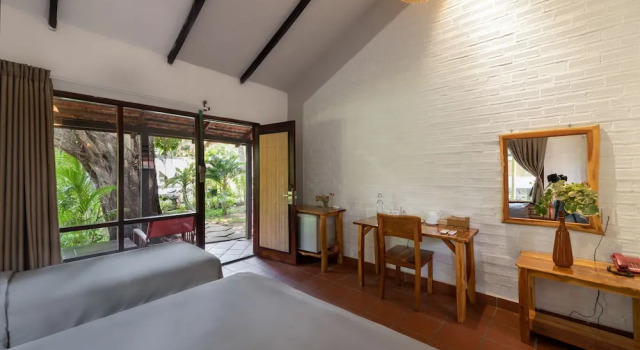 Трёхместный номер Deluxe An Nhien Retreat Phu Quoc with Yoga Daily & Beach access