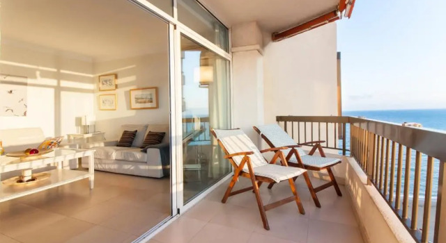 Номер Standard Пентхаус с видом на море MÁLAGA Si eS CaSuaL, Malagueta Penthouse