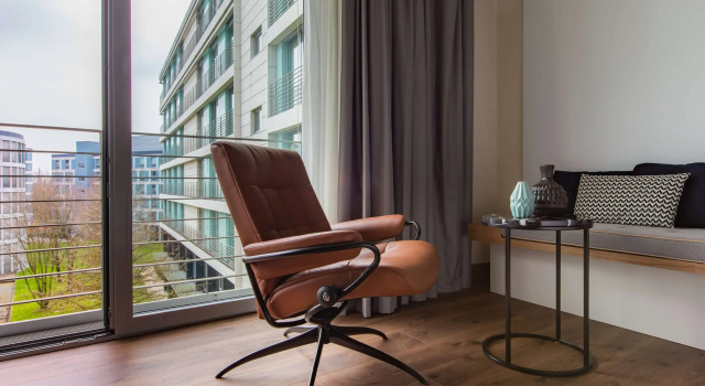 Номер Premium с видом на сад Radisson Blu Hotel Köln