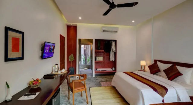 Двухместный номер Deluxe с балконом Tanei Angkor Resort and Spa