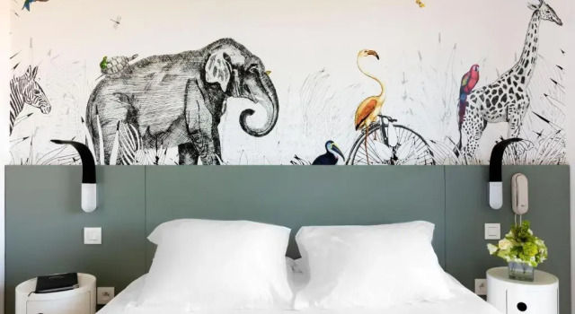 Двухместный номер Standard с балконом и с видом на море Hotel Alcyon