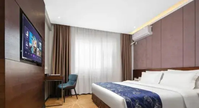 Люкс Business Xindi Hotel (Zhengzhou Zhongyuan Wanda Store Qinling Road Subway Station)