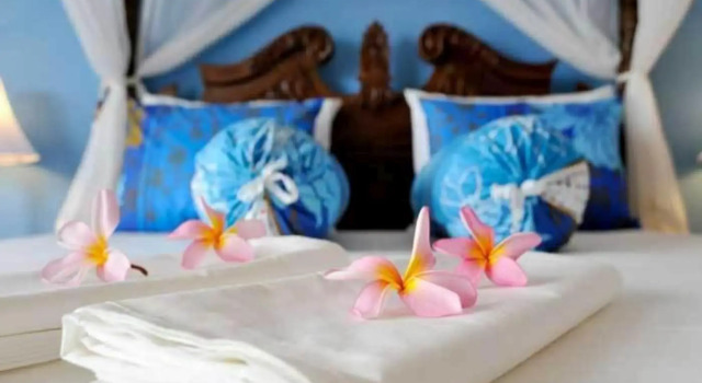 Aquarius Beach Hotel, Rezervovat Hotel Hotely v Bali se snídaní, Snídaně