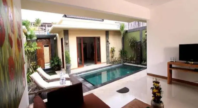 The Tanjung Nakula Suites Villa, Rezervovat Vila Chaty v Bali, Chalupa