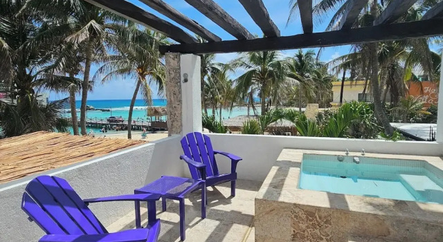 Люкс с видом на океан Lotus Beach Hotel